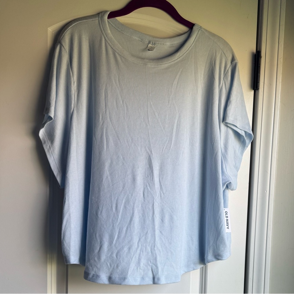 Women's Light Blue Top